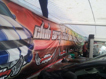 el lienzo del tuning mas grande de Chile by Log Graphics